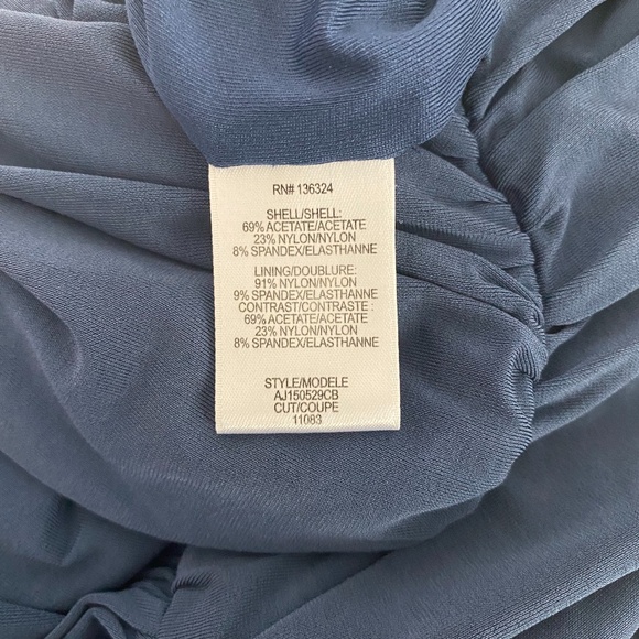 Halston Heritage One Shoulder Ruched Dress - Picture 8 of 10